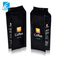 Food packaging aluminum laminated side gusset coffee packaging bag