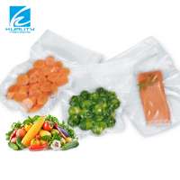 Frozen Plastic Transparent  Vacuum Seal  Packing  Bags For Food/Vegetables