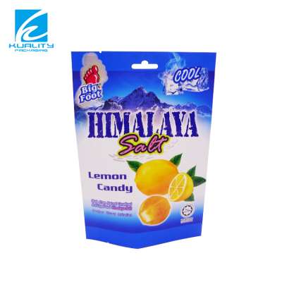 Recycled logo printing on poly opp large dry fruits plastic packing bag,plastic dried fruit bag